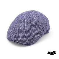 portaluri ivy pet six panel deep wol visgraat blauw