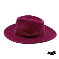 jos van dijck fedora quest haarvilt bordeaux
