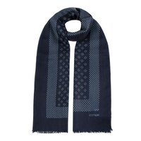 stetson scarf wool dots blauw