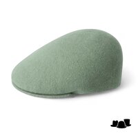 kangol flatcap 507 seamless wool sage green