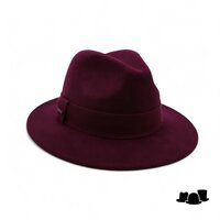 hatland fedora cathy wolvilt bordeaux