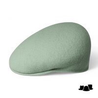 kangol flatcap 504 wool sage green