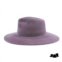 weba hats fedora 9100 velourvilt mauve