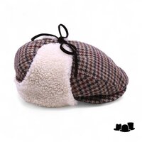 alfonso deste flatcap faux fur oorklep holmes pdp beige
