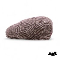 alfonso deste ivy pet berlino visgraat grof beige bruin