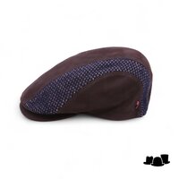 alfonso deste ivy pet john wol en nubuck leder bruin 