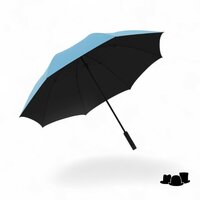 knirps paraplu u900 xxl ultralight heatshield manual blue and black