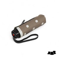 knirps paraplu t020 small dot art taupe