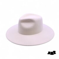 weba hats fedora 9100 haarvilt wit
