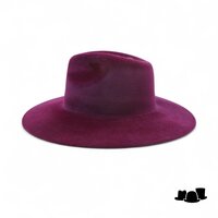 weba hats fedora 9100 velourvilt bordeaux