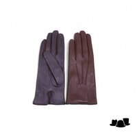 caridei dameshandschoen nappa leather touch screen carmelita brown