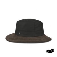 Hatland Bucket Duncan Waxed Cotton Black
