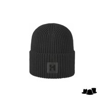 hatland beanie darik rws merino wool black 