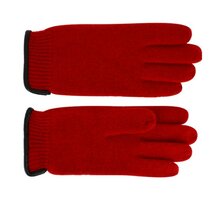 fiebig handschoenen gebreid wol rood