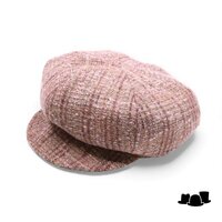 seeberger ballonpet boucle wolmix multicolor camel rosewood