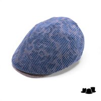 alfonso deste ivy pet ionio corduroy floral grijsblauw