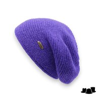 bronte muts julie alpaca wolmix dubbelgebreid purple