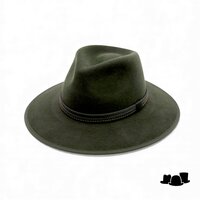 red dust hats wildridge haarvilt donkergroen