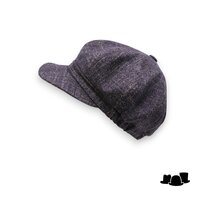 jos van dijck ballonpet alis99 wol grijs blauw beige