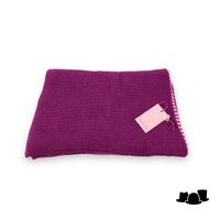 bedacht sjaal herion wol cashmere mix burgundy