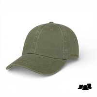 stetson rector cotton baseball cap olive green
