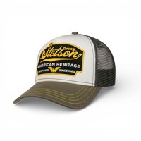 stetson trucker cap american heritage since 1865 grijs