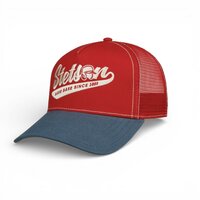 stetson trucker cap stetsons baseball match red and blue