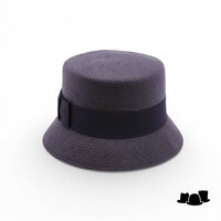 jos van dijck bucket hat valerie cellullose zwart