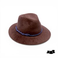 bespoke panizza fedora matera melusine sable and sapphire