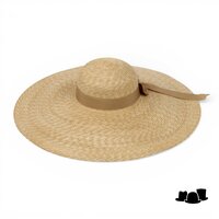 fiebif oversized flaphoed marbella bandstro naturel