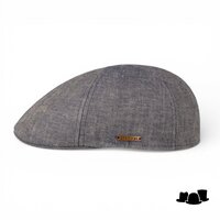 stetson texas ivy sixpanel cap linen blue