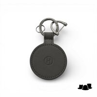 house of ord magnetisch hoeden clip leder zwart