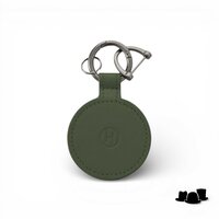 house of ord magnetisch hoeden clip leder groen