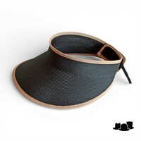 house of ord visor lili flexibraid black and tan
