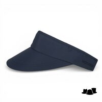 hatland visor vadis wide brim recycled polyamide slate blue