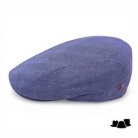 alfonso deste ivy pet hannover linnenmix fijne visgraat blauw