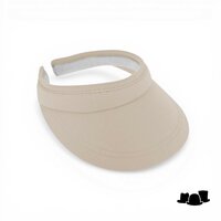 fiebig zonneklep beugel katoen beige