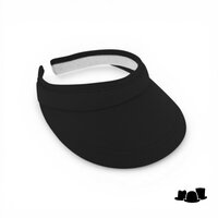 fiebig zonneklep beugel katoen zwart