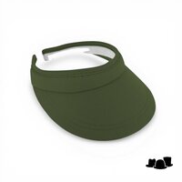 fiebig zonneklep beugel katoen olijf groen