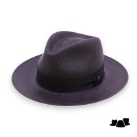 vintimilla fedora klassiek panama zwart