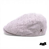 alfonso deste ivy pet john linnen en zijde gemeleerd beige en bruin