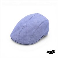 jos van dijck ivy pet split katoen adriatisch blauw