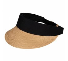 bronte zonneklep evy cellulose camel en zwart