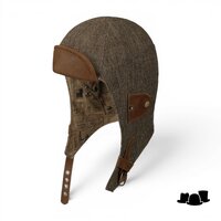 stetson cabriolet pet linnen bruin