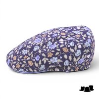 portaluri ivy pet split katoen floral blauw