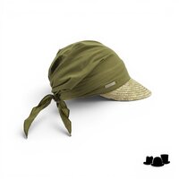 seeberger stofpet stro katoenmix grass green