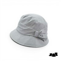 seeberger cloche chambray lichtgroen