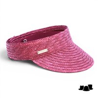 seeberger visor stro burgundy