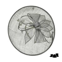 seeberger fascinator disc wanda sinamay  pine green
