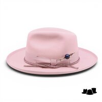 bespoke jos van dijck fedora magnolia rosaline haarvilt blush